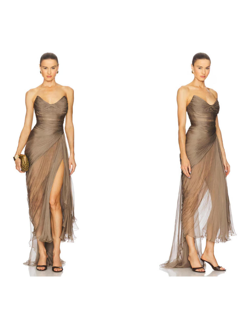 Maria Lucia Hohan Heidi Gown Boned bustier padded underwire cups SIZE 6US $2045